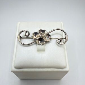 Vintage Sterling Silver Stuart NYE "dogwood" pin/brooch!